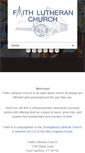 Mobile Screenshot of faithlutheranct.org